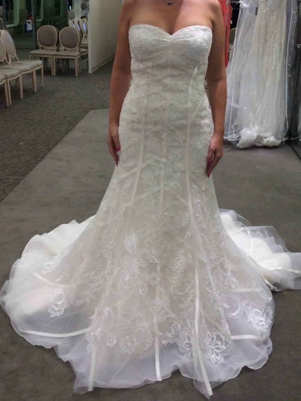Zac Posen Strapless Wedding Dress